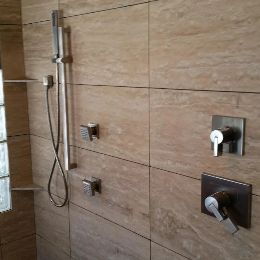 Shower fixture installation for Water Heater Replacement in Inverness Highlands South